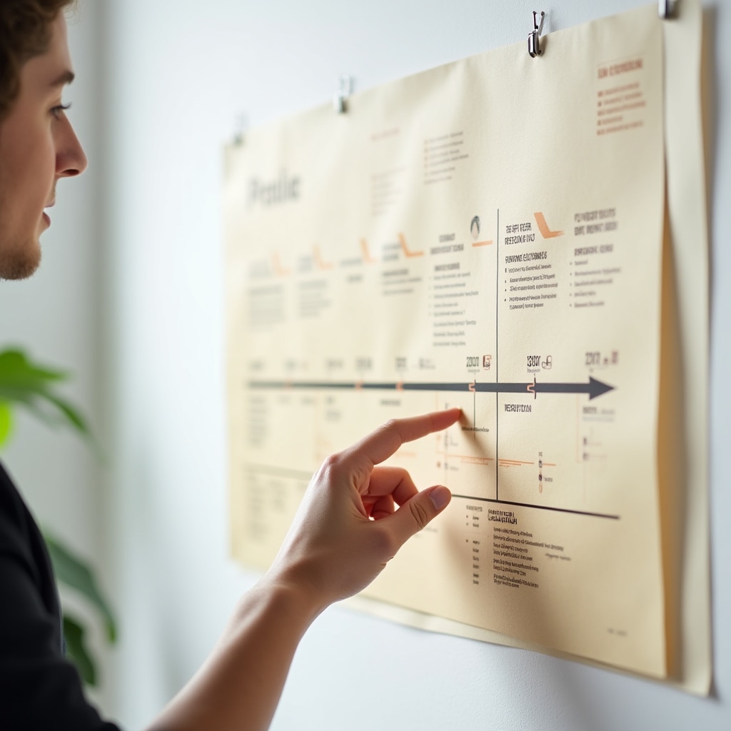 Diagram-style overview of development project lifecycle showing interconnected stages from land to delivery